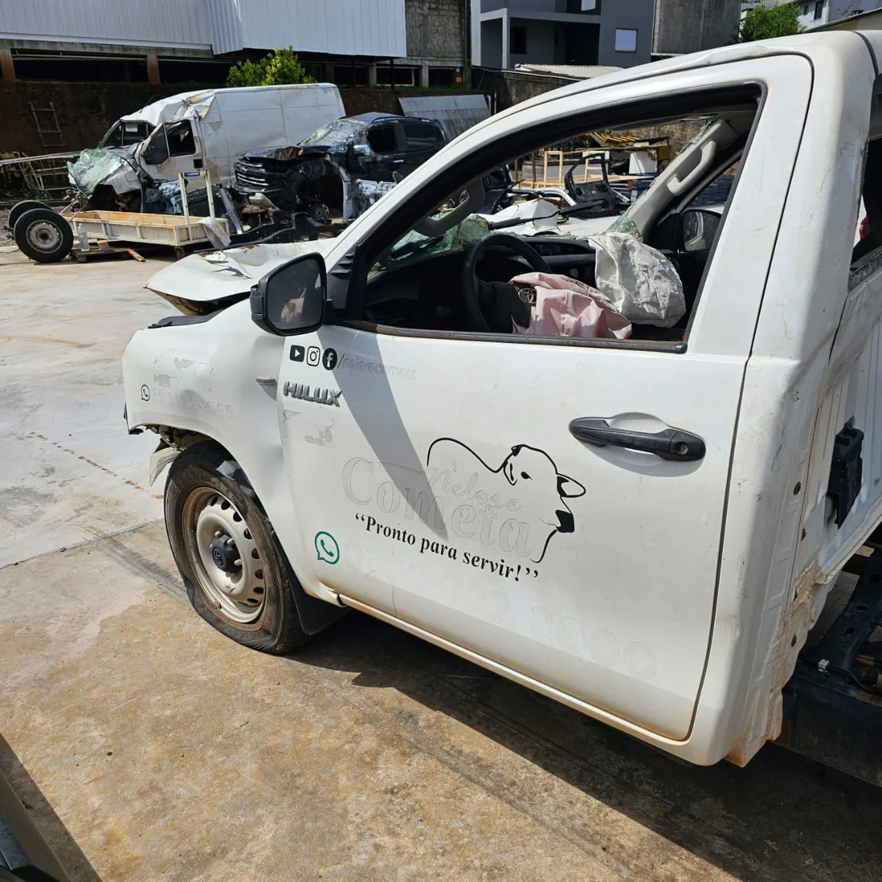 Sucata de Toyota Hilux CS 2023/2024 2.8 Manual