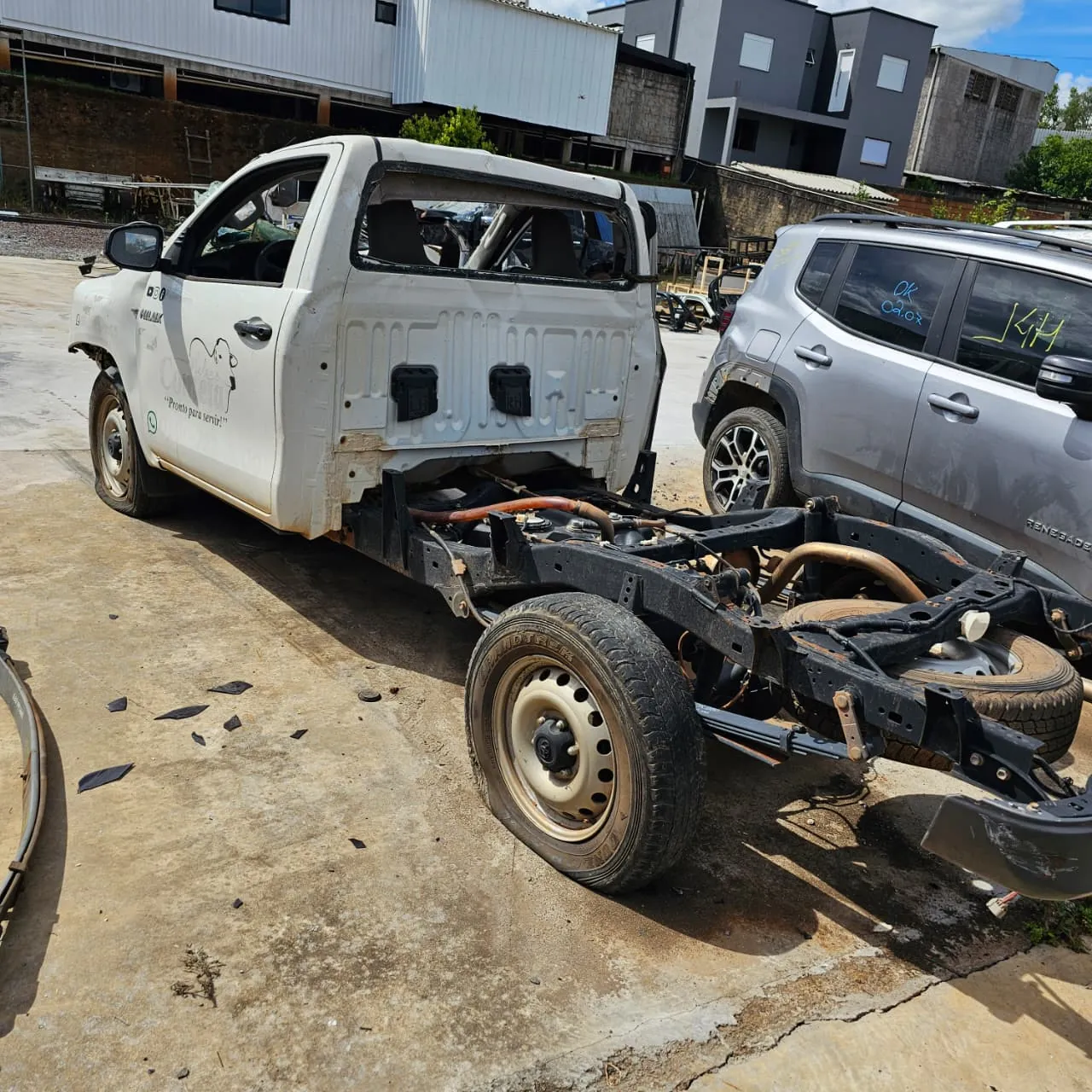Sucata de Toyota Hilux CS 2023/2024 2.8 Manual
