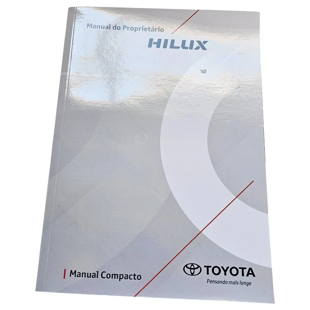 Manual do Proprietário Toyota Hilux 2.8 204cv 2024 0km