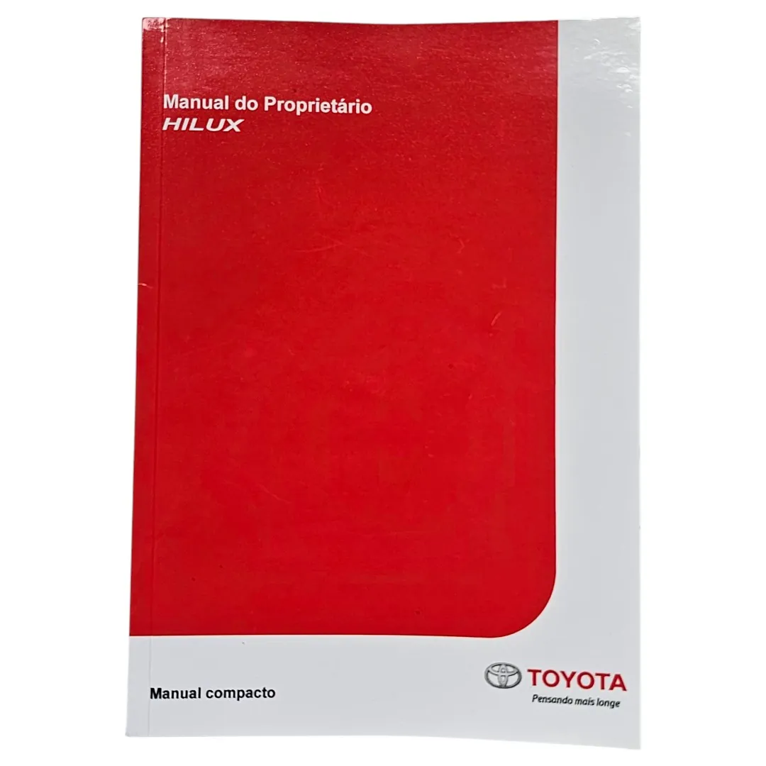 Manual do proprietário Hilux SW4 SRX 2.8 2017 4X4