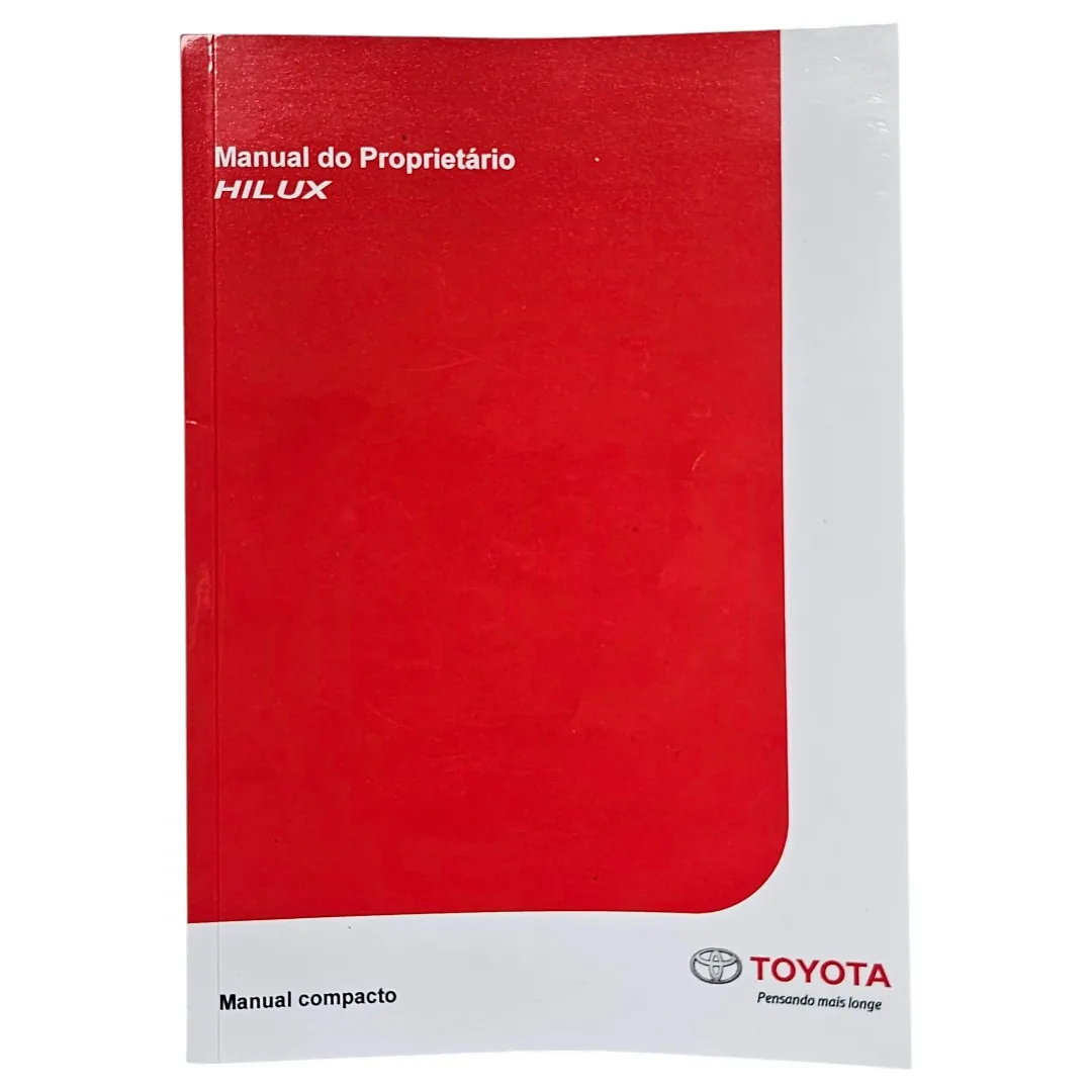 Manual do proprietário Hilux SW4 SRX 2.8 2017 4X4