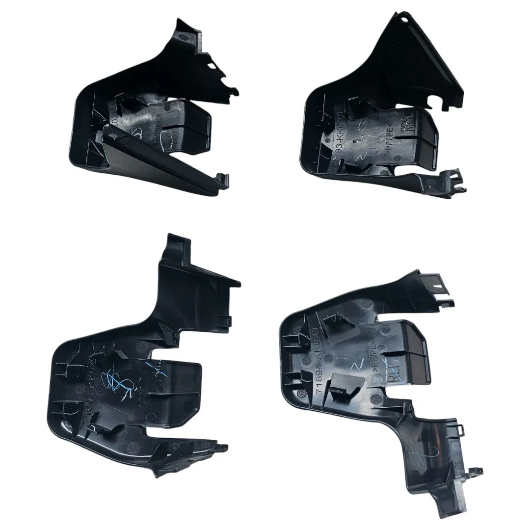 Kit acabamentos trilho banco traseiro Hilux SW4 SRX 2.8 2017 4X4