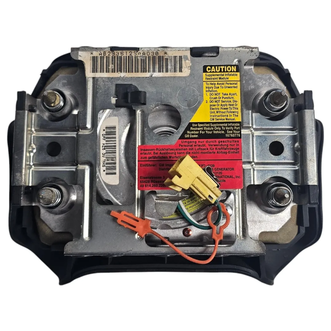 Bolsa airbag volante  Blazer 4.3 V6 gasolina até 2000