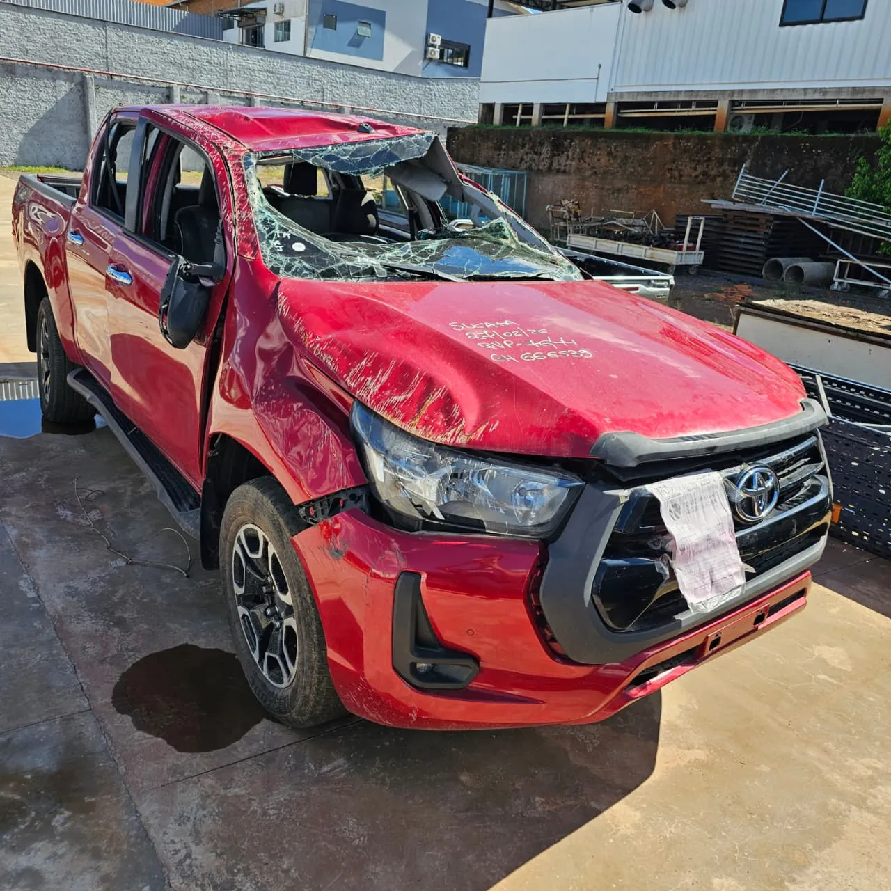 Sucata de Toyota Hilux CD SRV 2021 Automática 2.8 204cv