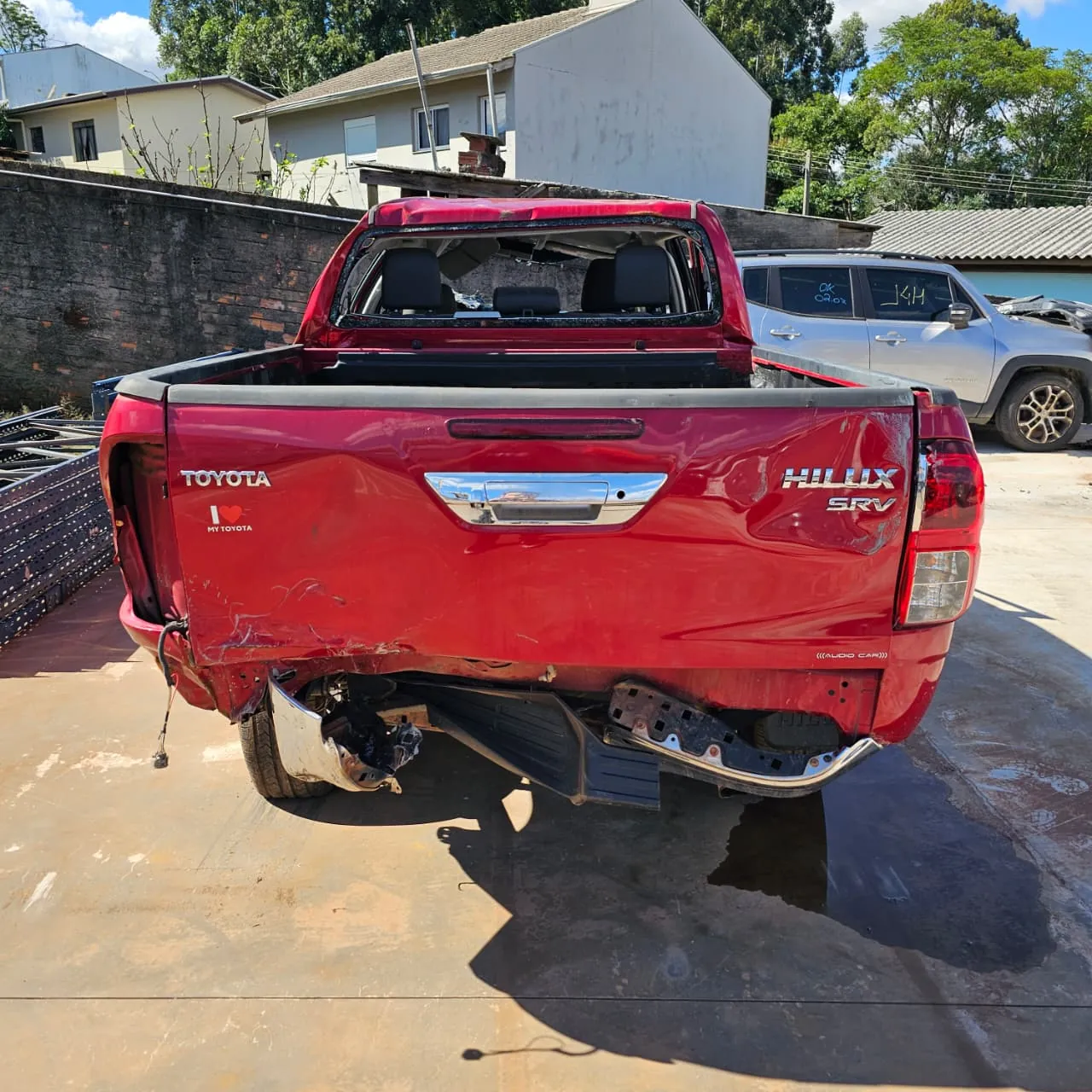 Sucata de Toyota Hilux CD SRV 2021 Automática 2.8 204cv