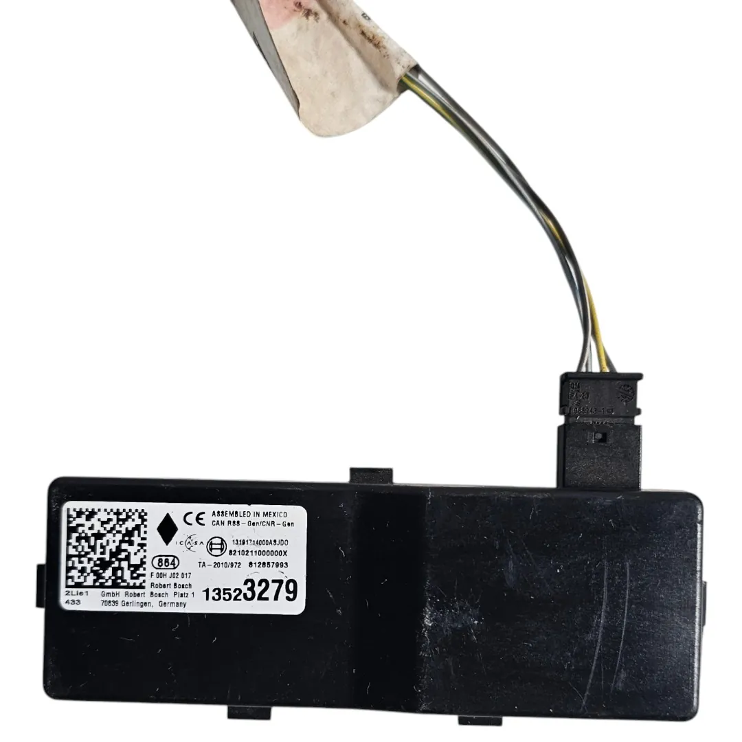 Módulo receptor do alarme com chicote S10 2.8 Diesel 4X4 LS 2020 