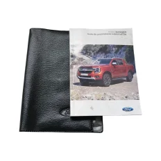 Manual do proprietário com a capa Ranger 3.0 V6 2024 limited 250cv