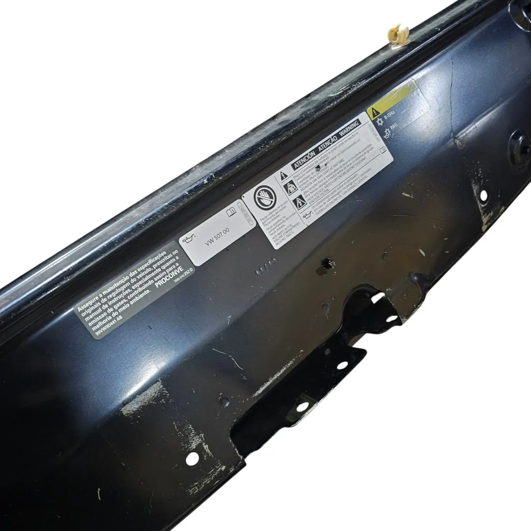 Chapa dianteira fechadura capô Da Amarok 3.0 V6 extreme