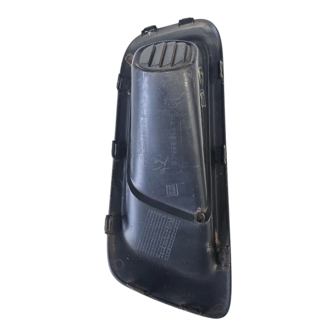 Moldura falsa farol milha esquerdo S10 2015 2.8 200cv LS