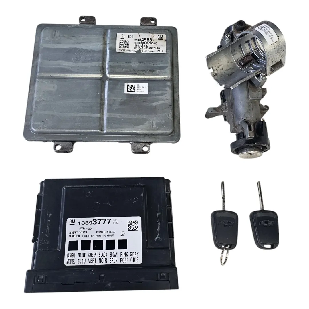 Kit de injeção com chave reserva S10 2015 2.8 200cv LS Manual