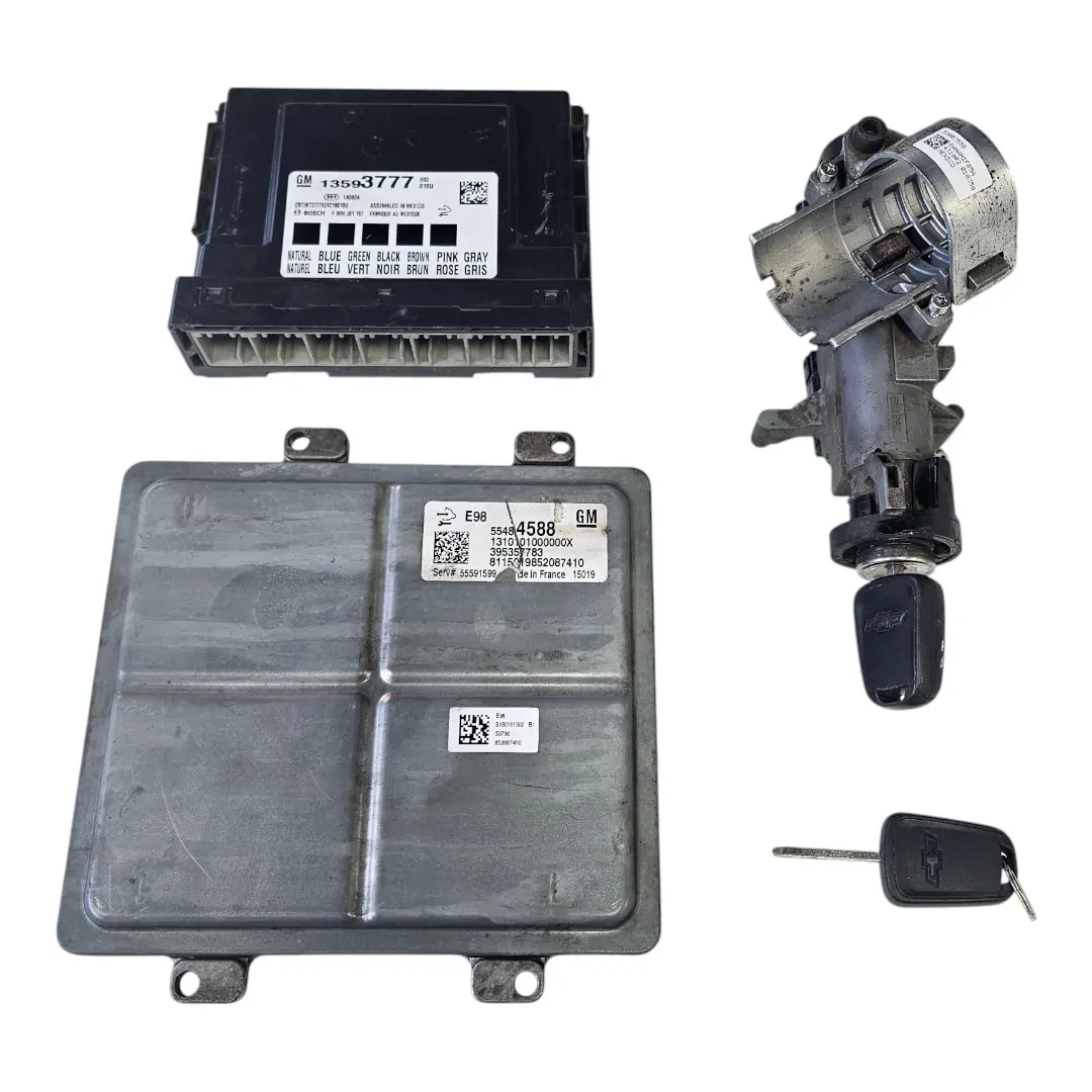 Kit de injeção com chave reserva S10 2015 2.8 200cv LS Manual