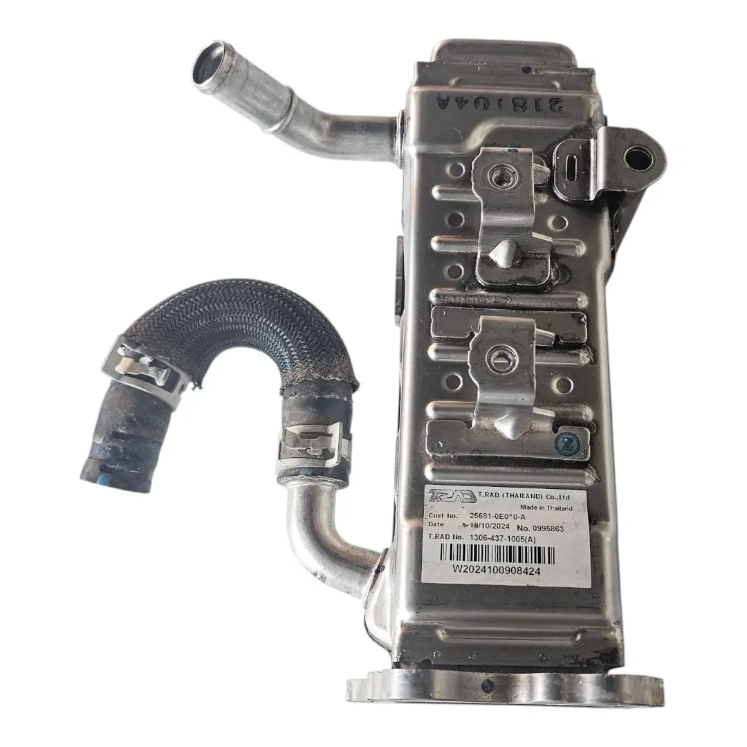 Radiador resfriador válvula EGR HILUX 2.8 204CV 2025 Manual