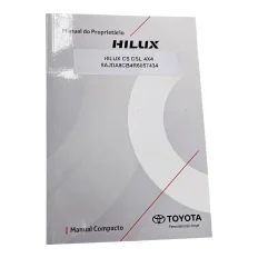 Manual do proprietário HILUX 2.8 204CV 2024 Manual