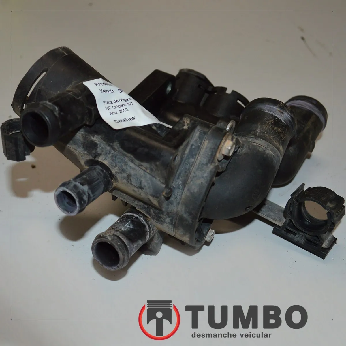 Carcaça válvula termostática do Spacefox 1.6 8v 2013