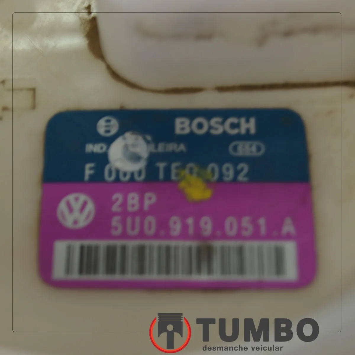 Bomba de combustível do Spacefox 1.6 8v 2013