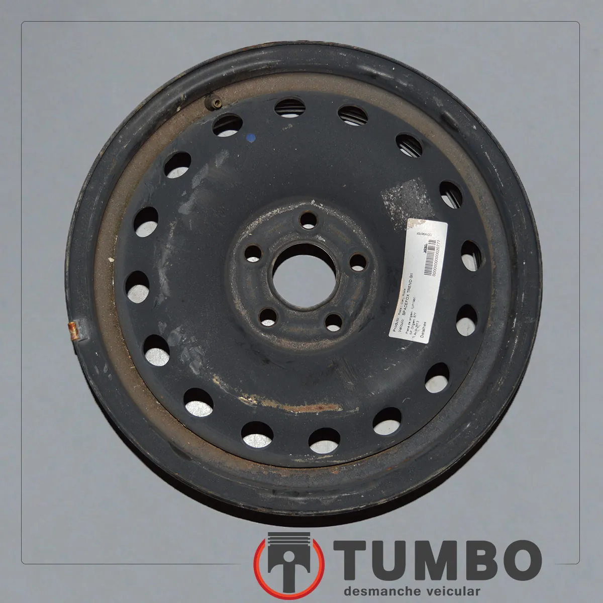 Roda de ferro do Fox Aro 15