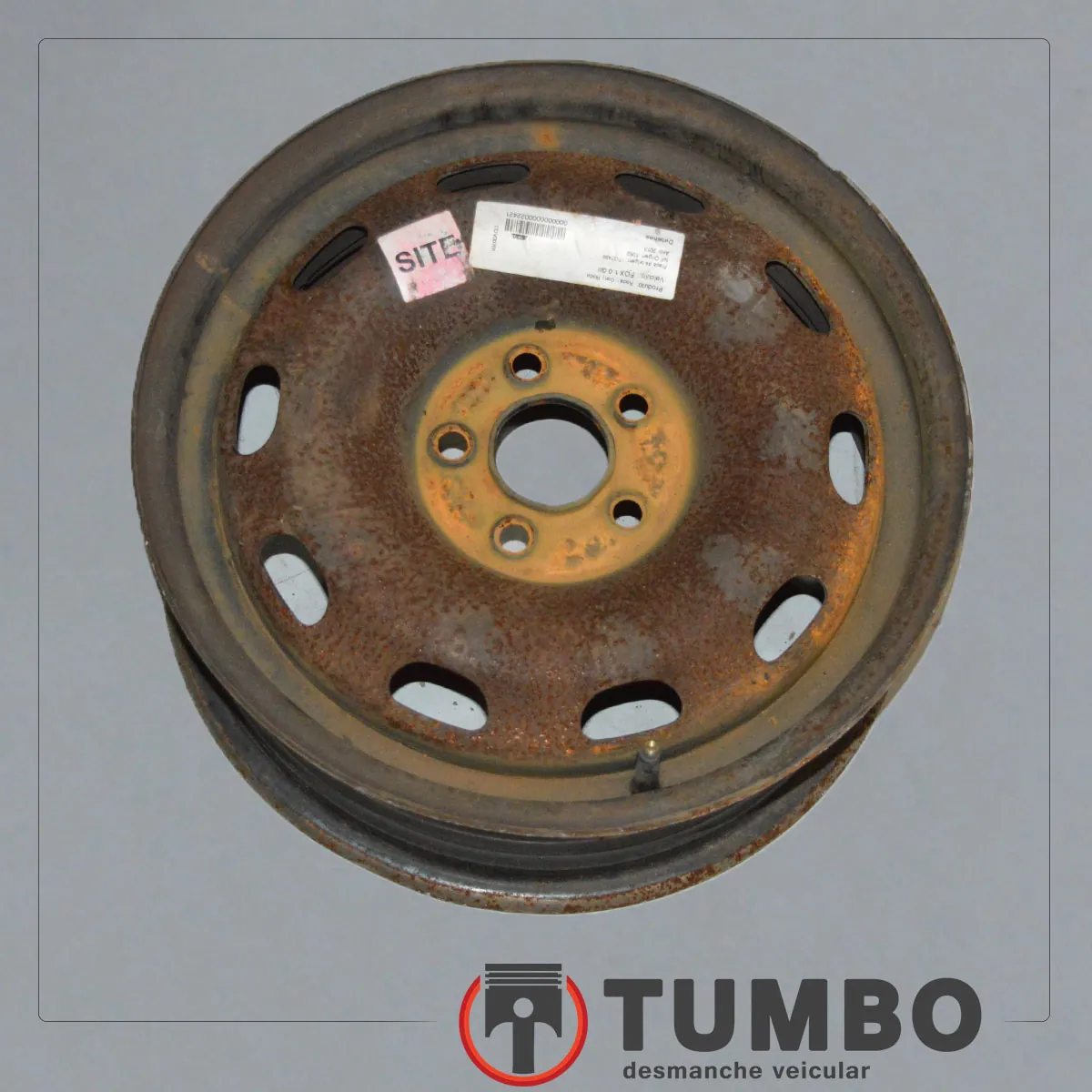 Roda de ferro do Fox Aro 15