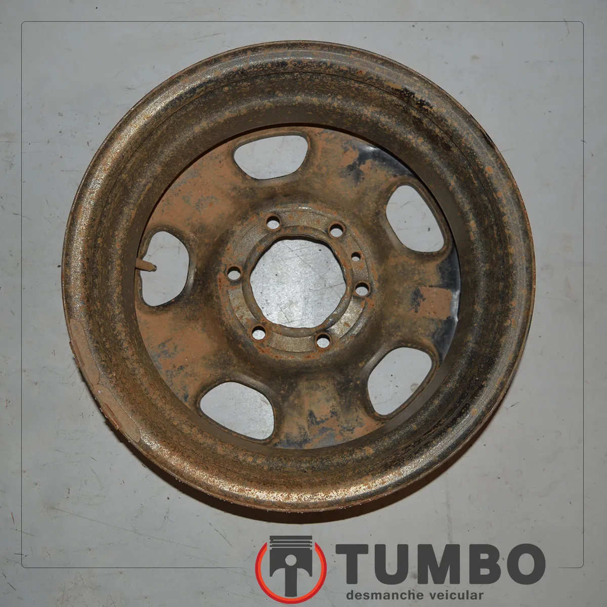 Roda de ferro S10 2012/... Aro 16 prata