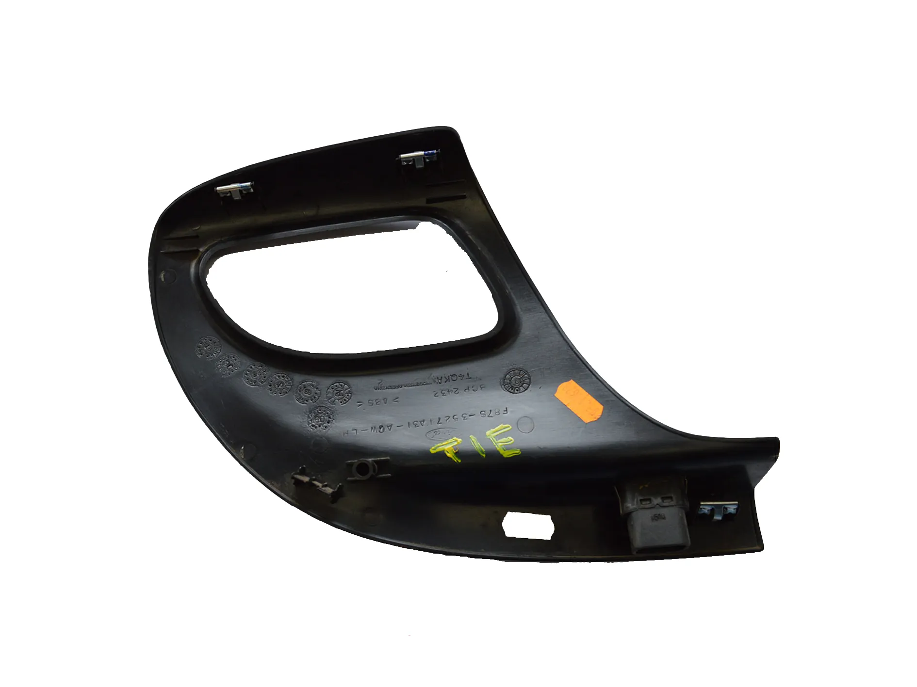 Moldura maçaneta interna traseira esquerda com botão Ranger 3.0 2010 LTD 4x4
