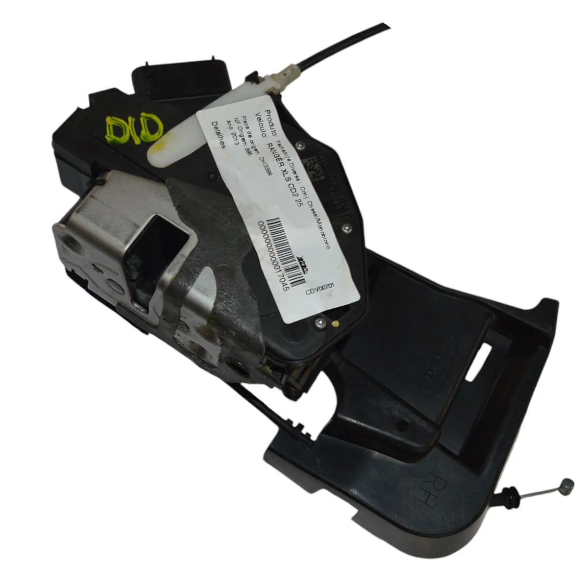 Fechadura elétrica dianteira direita Ranger XLS 2.5 Flex 2013