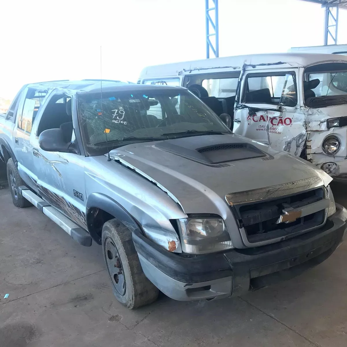 S10 2.8 Rodeio 4x2 Cab. Dupla - Sucata Para Retirar Peças