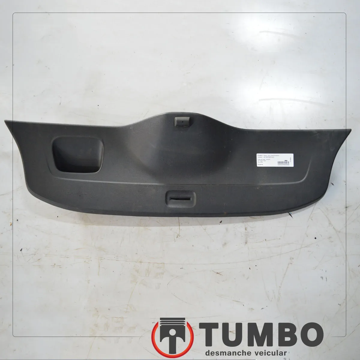 Bagagito superior tampa do porta mala do VW UP Cross 17/18 1.0 TSI