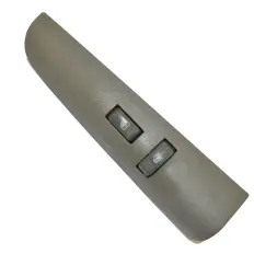 Moldura botão vidro elétrico dianteiro direito S10 até 2001