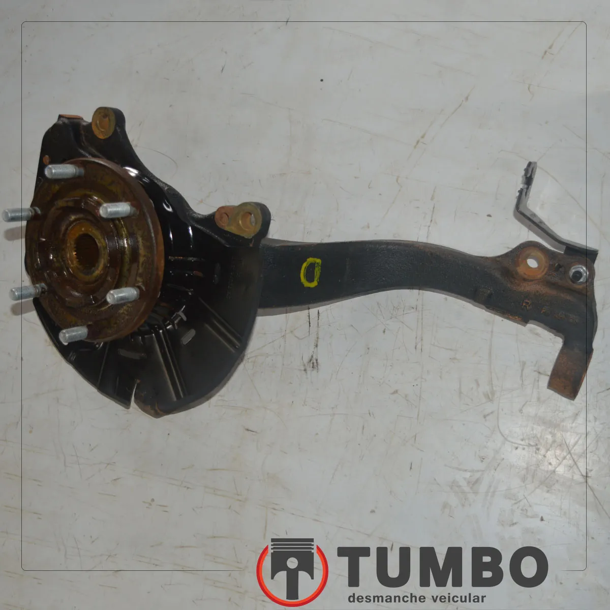 Montante suspensão direito com cubo Ranger 2.2 4x4 14/15