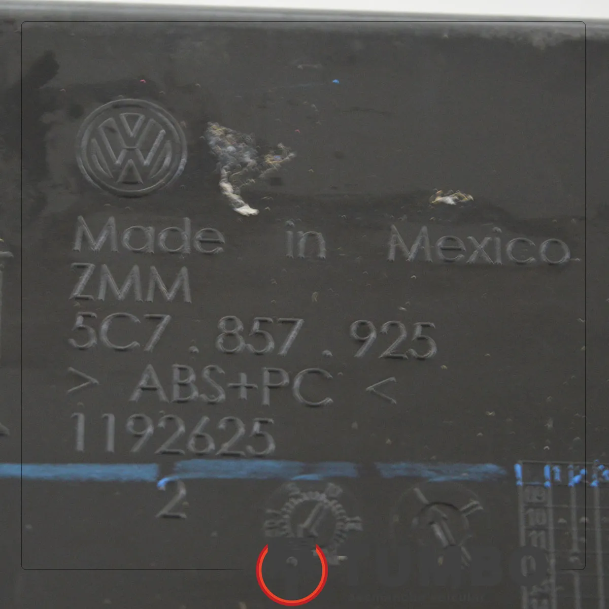 Porta objetos console completo do VW Jetta 2.0 11/12