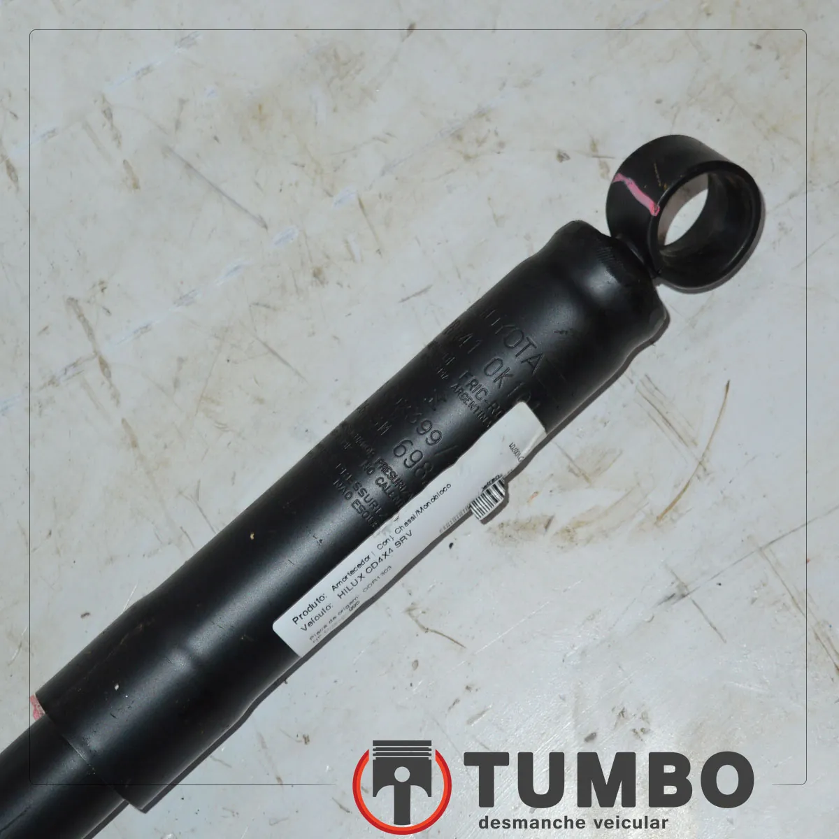 Amortecedor traseiro Hilux 2013 3.0 4x4 Diesel