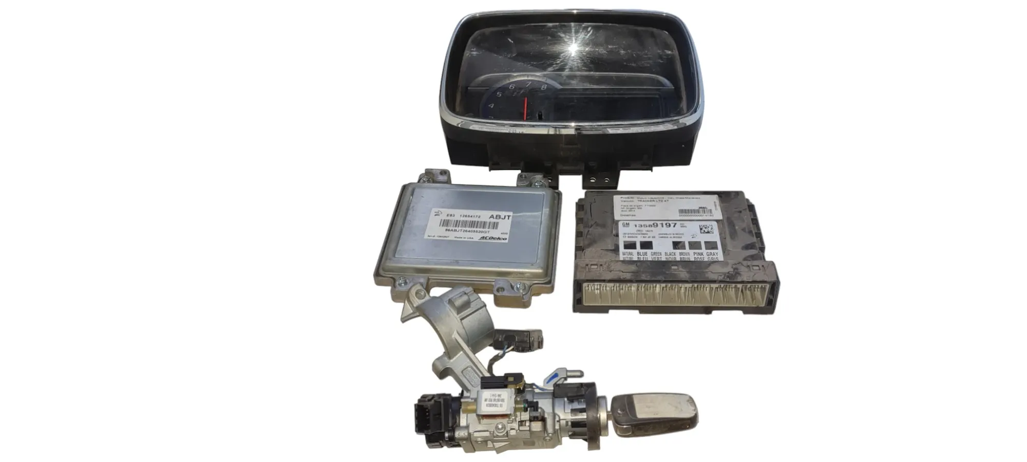 Kit de injeção com chave Tracker 1.8 flex 2014
