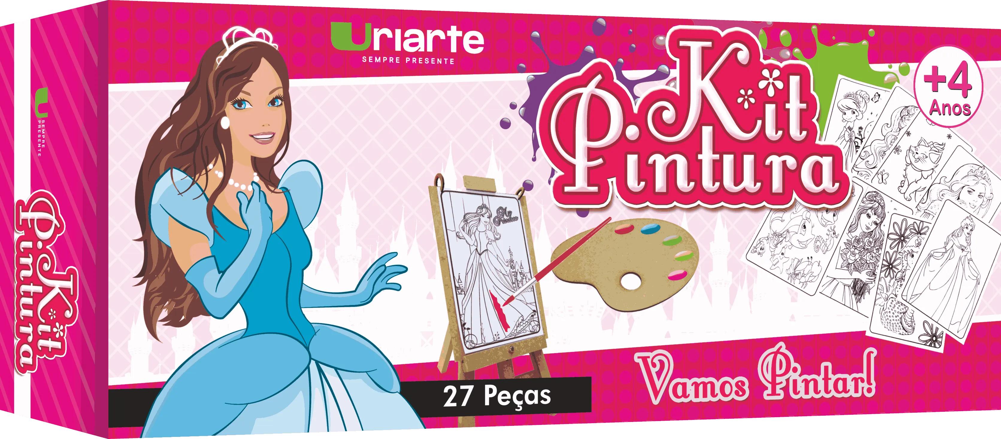 Kit Pintura - Princesas