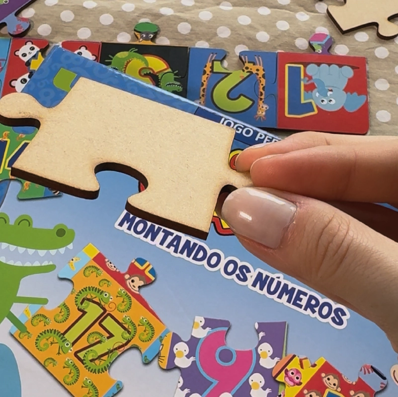 Quebra-Cabeça - Montando os Números