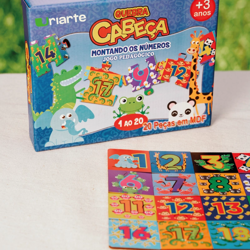 Quebra-Cabeça - Montando os Números