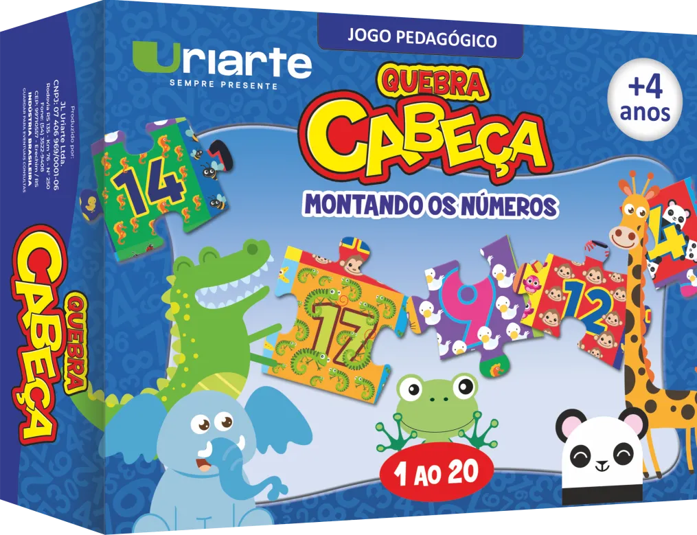 Quebra-Cabeça - Montando os Números