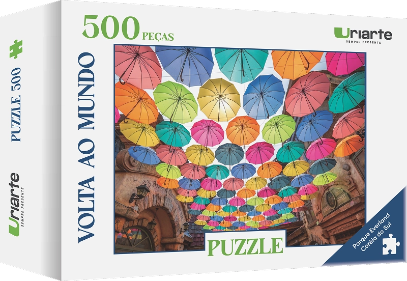 Puzzle 500 peças - Coreia do Sul