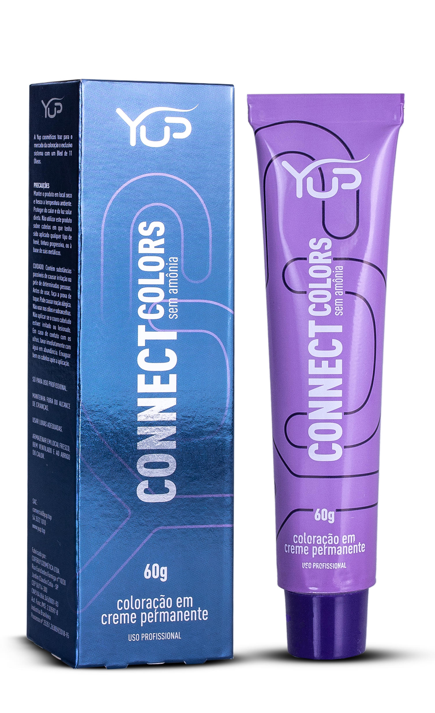 Coloração 66.64 Louro Escuro Vermelho Acobreado Especial 60g - Connect Colors
