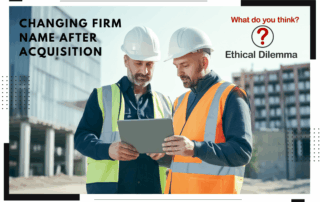 Changing Firm Name after Acquisition