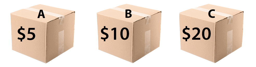 Money box original boxes