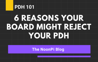 PDH 101 6 REASONS YOUR BOARD MIGHT REJECT YOUR PDH