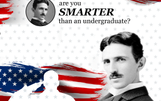 Are you smarter than an undergraduate?