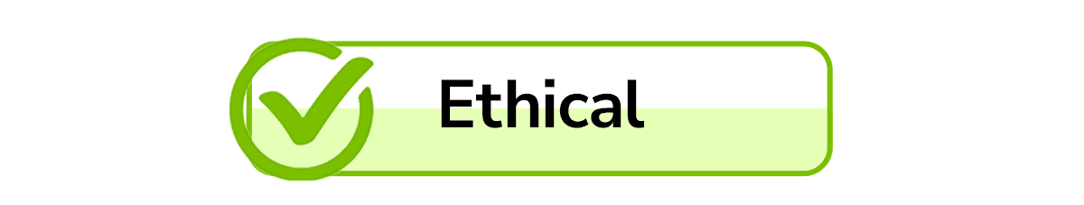 It is ethical