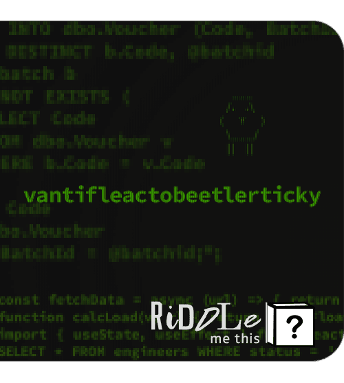 PDH-TT-Riddles-2606 Debug this code