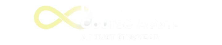 Unlimited Courses Just $119/year