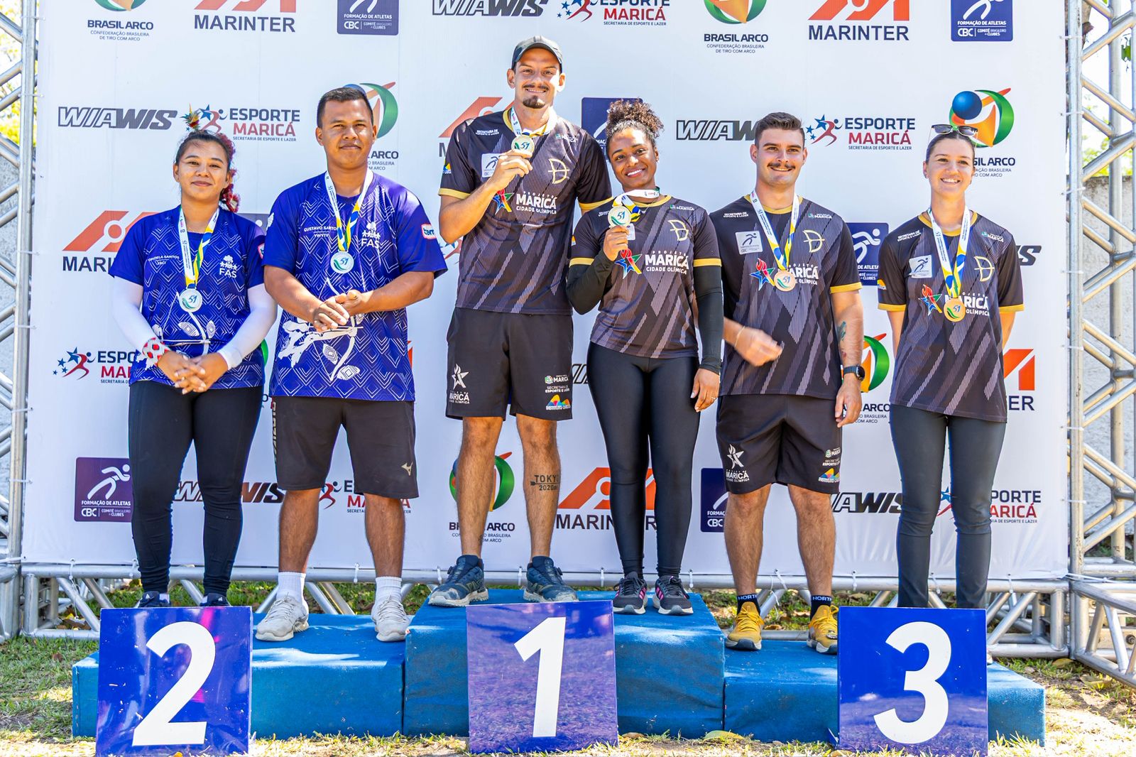 Atletas indígenas do Amazonas conquistam medalha de prata no Brasileiro de Tiro com Arco