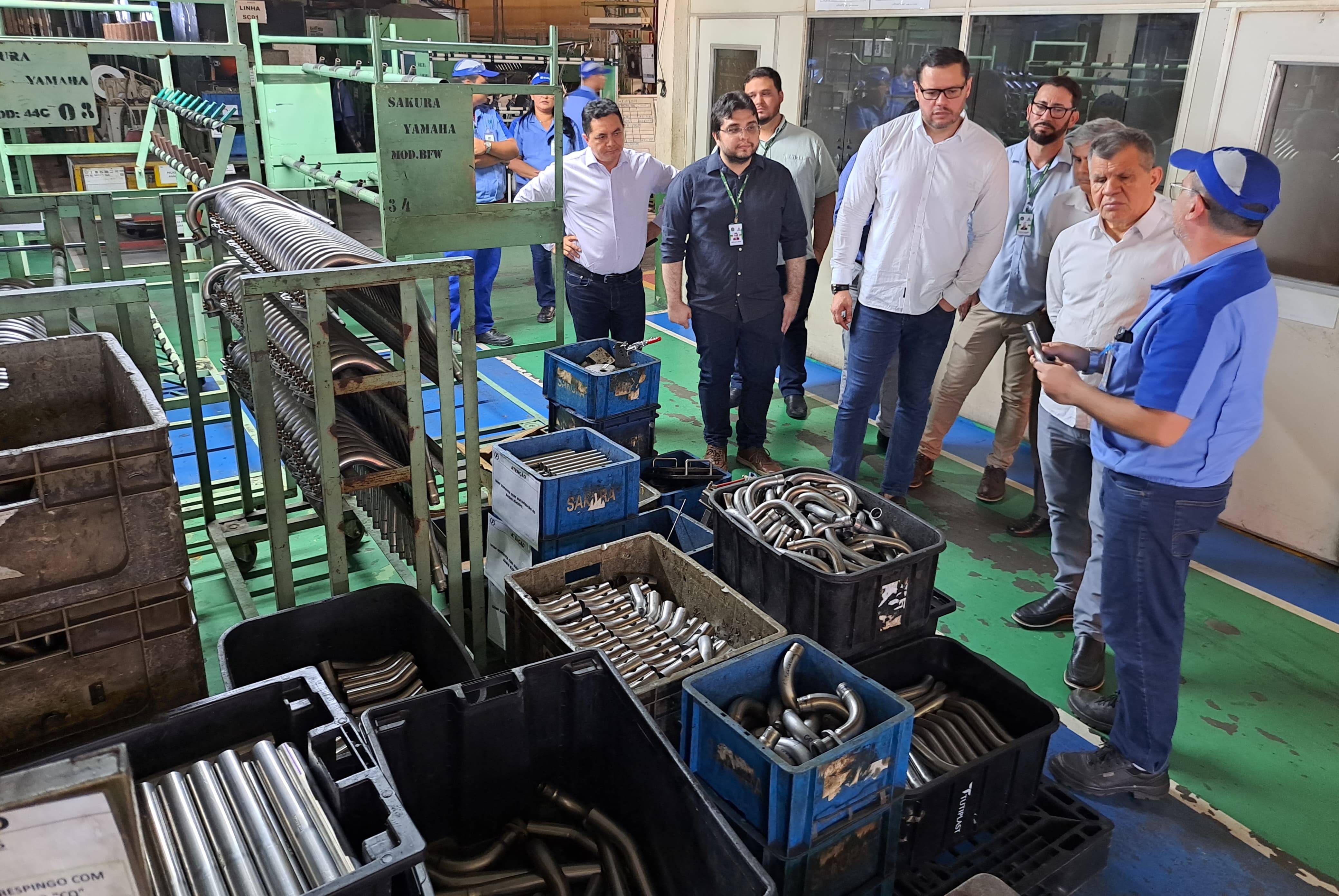 Suframa visita planta da Sakura no PIM