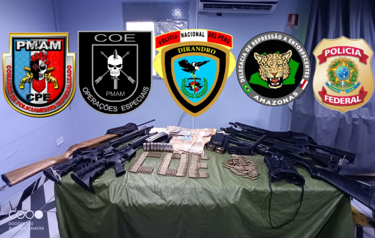 Polícia desarticula grupo guerrilheiro no AM; cinco homens morreram no confronto
