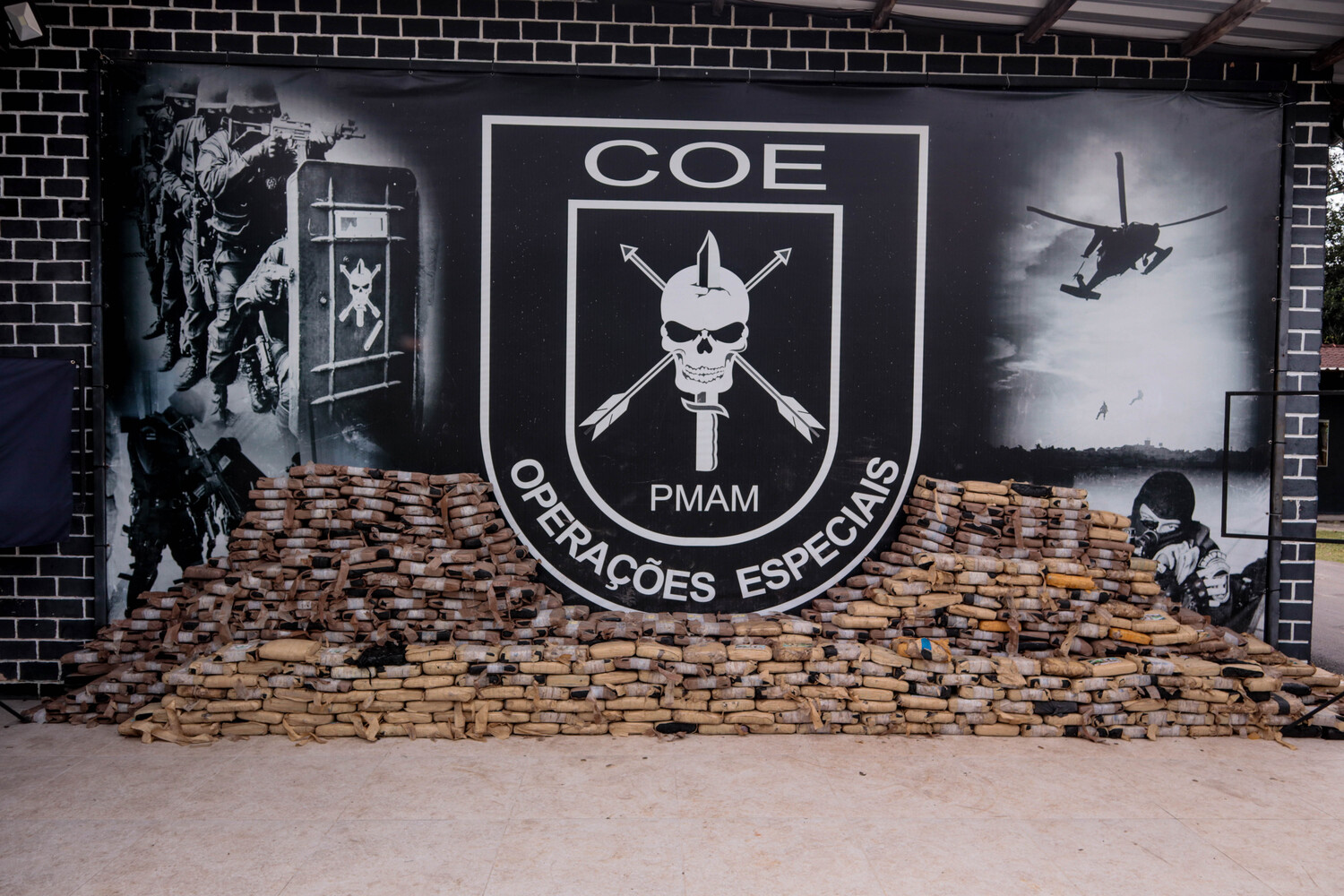 PMAM apreende 13,4 toneladas de entorpecentes no primeiro trimestre do ano