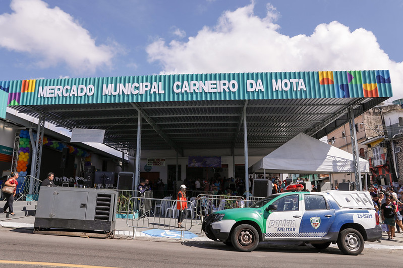 Novo mercado no Morro da Liberdade é entregue reformado