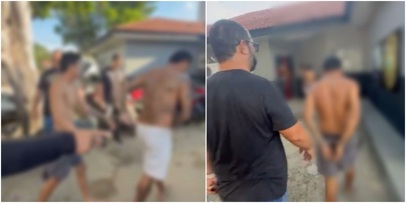 Vídeo: quadrilha é presa por roubo de veículos em parqueamento de delegacia